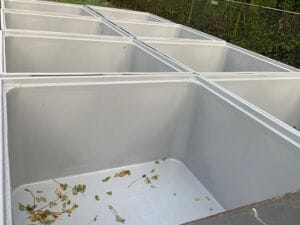 Pallet box voor oud ijzer Pallet box voor oud ijzer